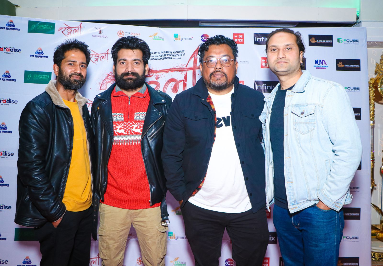 Prabin Khatiwada, Sundar Dhital, Arjun Subedi and Rupesh Jha